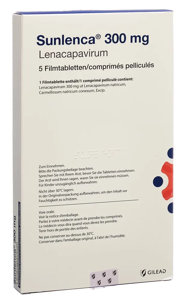 Sunlenca 300 mg film-coated tablets tablets, film-coated