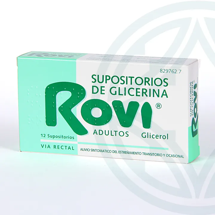 Glycerol suppositories Rovi adults suppositories