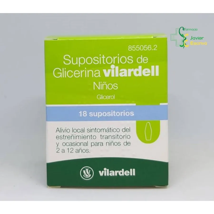 Glycerin suppositories Vilardell niños suppositories