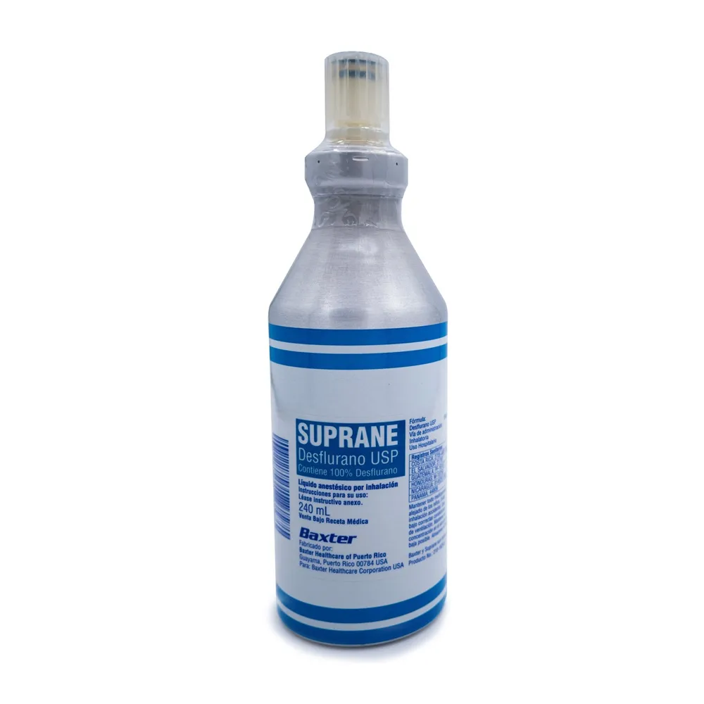 Suprane 100% liquid for inhalation vapor solution, inhalation vapor