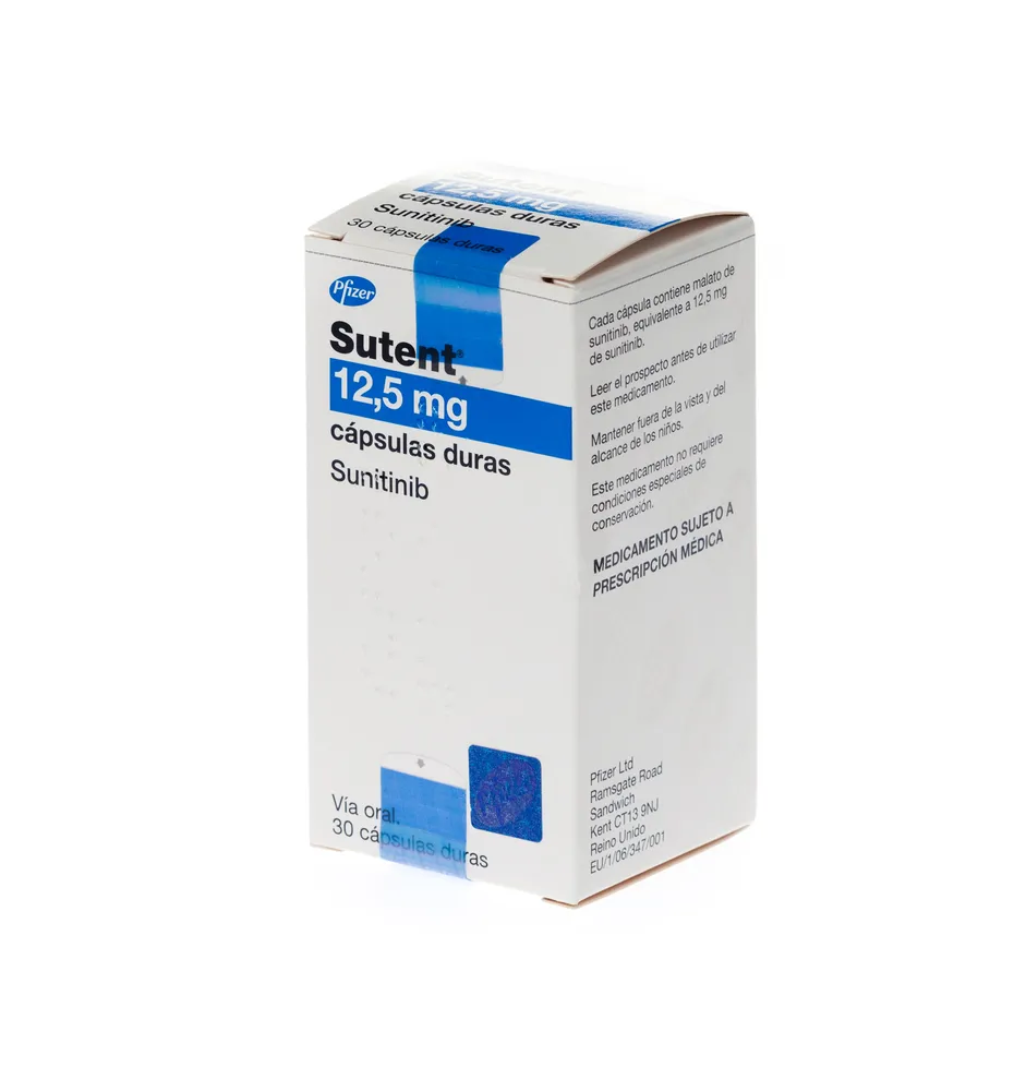 Sutent 12,5 mg capsule rigide capsule, rigide