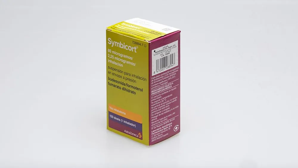 Symbicort 80 microgrammi/2,25 microgrammi/sospensione per inalazione in contenitore sotto pressione sospensione, per inalazione in contenitore sotto pressione