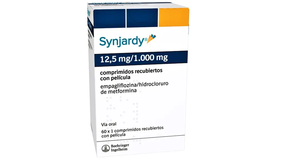 Synjardy 12,5 mg/1000 mg compresse rivestite con film compresse, rivestite con film