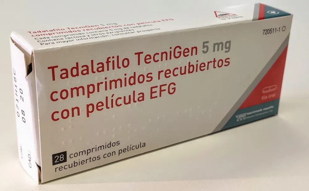 Tadalafil Almus 5 mg compresse rivestite con film EFG compresse, rivestite con film