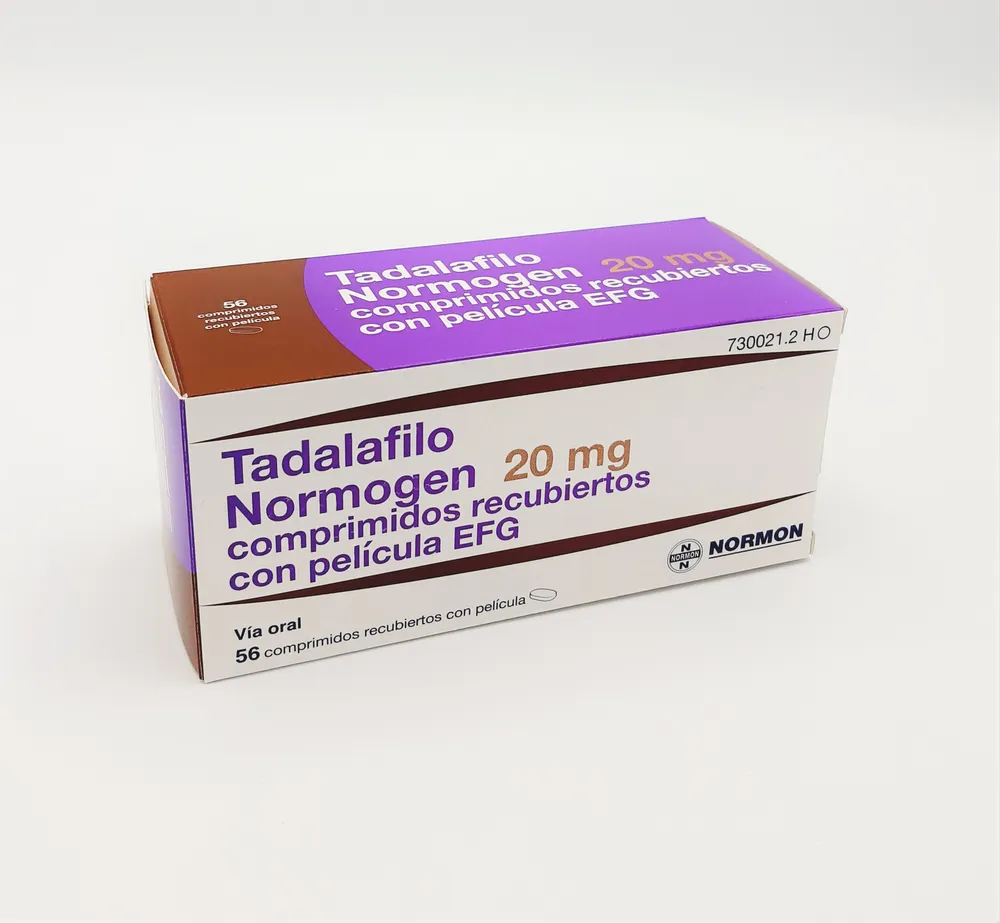 Tadalafil Normogen 20 mg film-coated tablets EFG tablets, film-coated