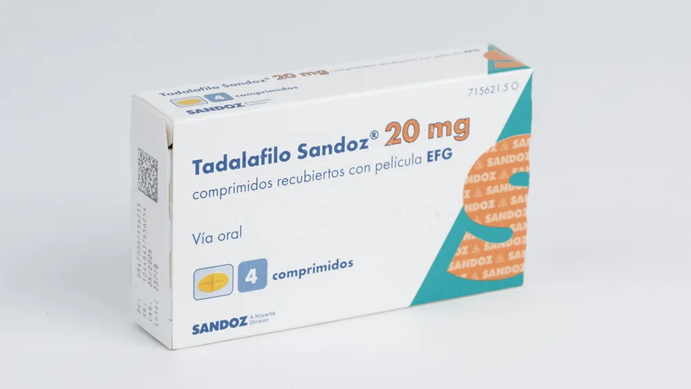 Tadalafil Sandoz 20 mg film-coated tablets EFG tablets, film-coated