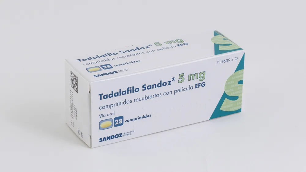 Tadalafil Sandoz 5 mg film-coated tablets EFG tablets, film-coated