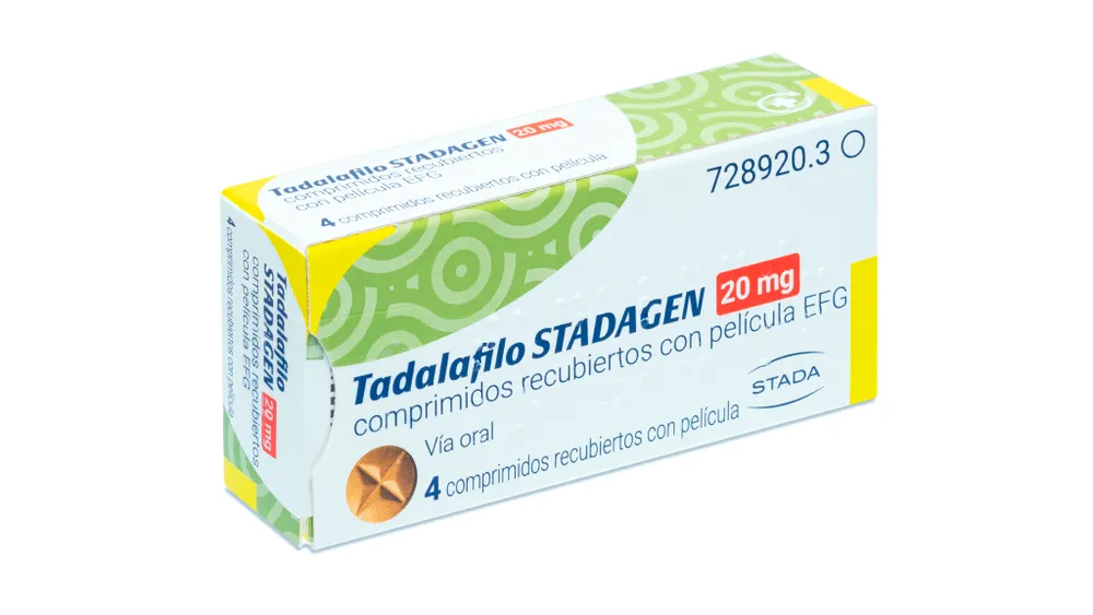 Tadalafil Stadagen 20 mg film-coated tablets EFG tablets, film-coated