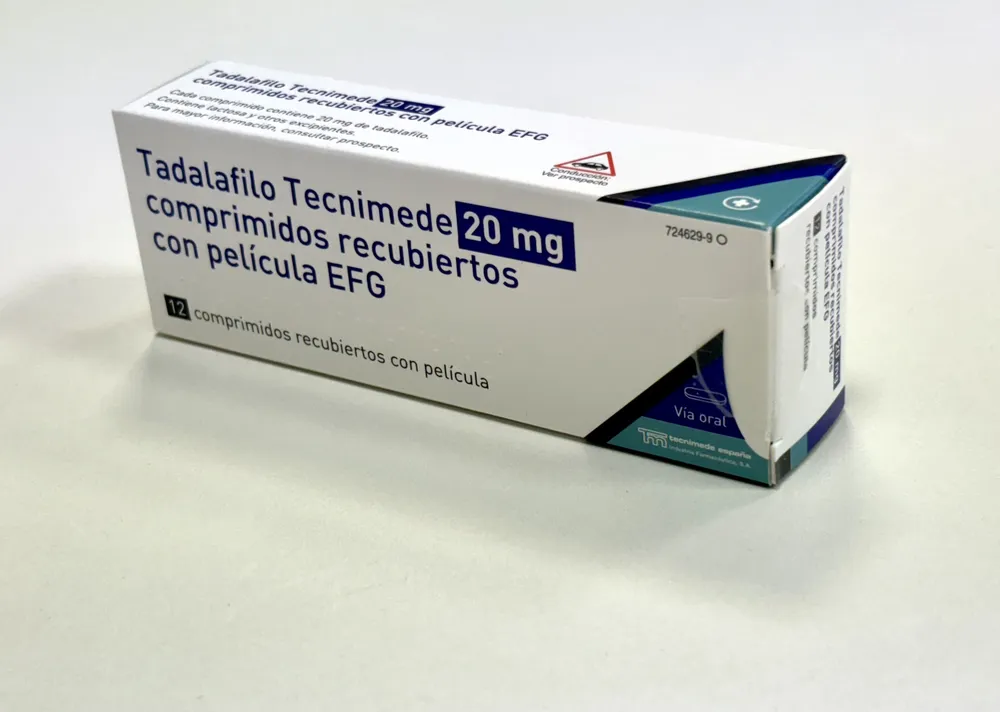 Tadalafil Tecnimede 20 mg film-coated tablets EFG tablets, film-coated