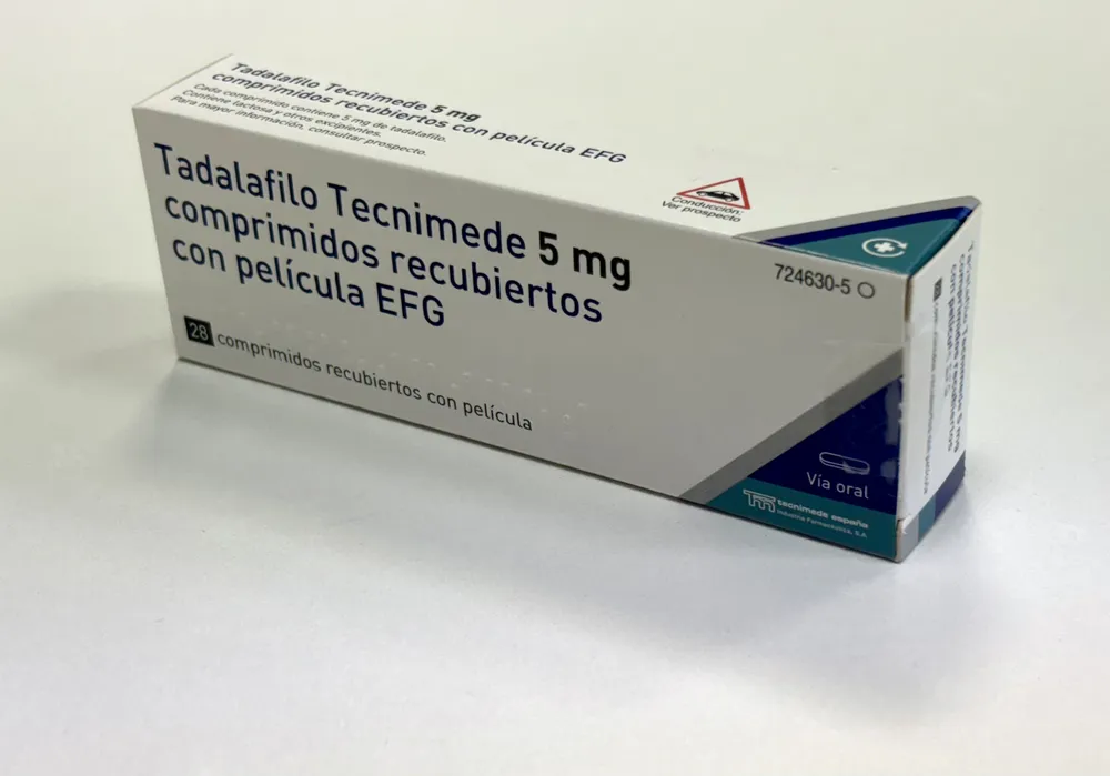 Tadalafil Tecnimede 5 mg compresse rivestite con film EFG compresse, rivestite con film