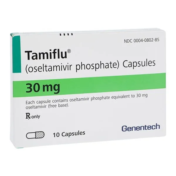 Tamiflu 30 mg hard capsules capsules, hard