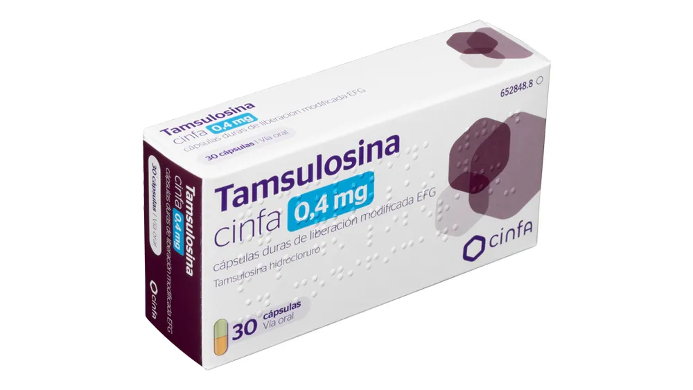 Tamsulosin CINFA 0.4 mg modified-release hard capsules EFG capsules, hard modified-release