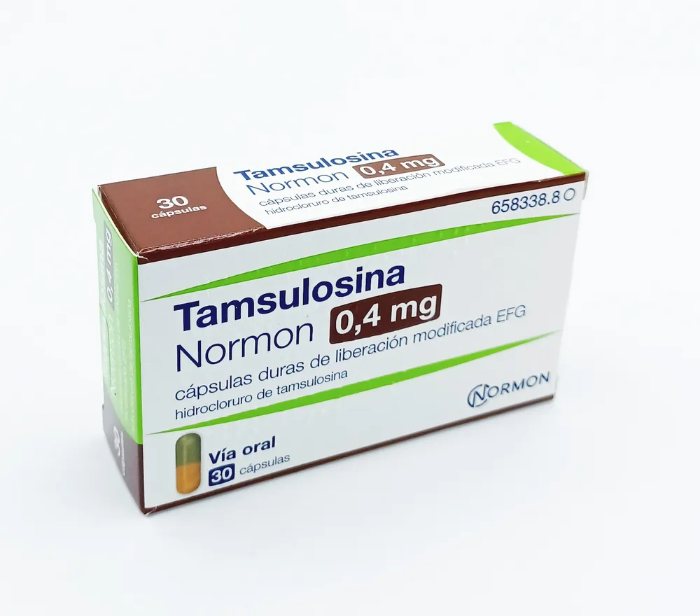 Tamsulosin Normon 0.4 mg modified-release hard capsules EFG capsules, hard modified-release