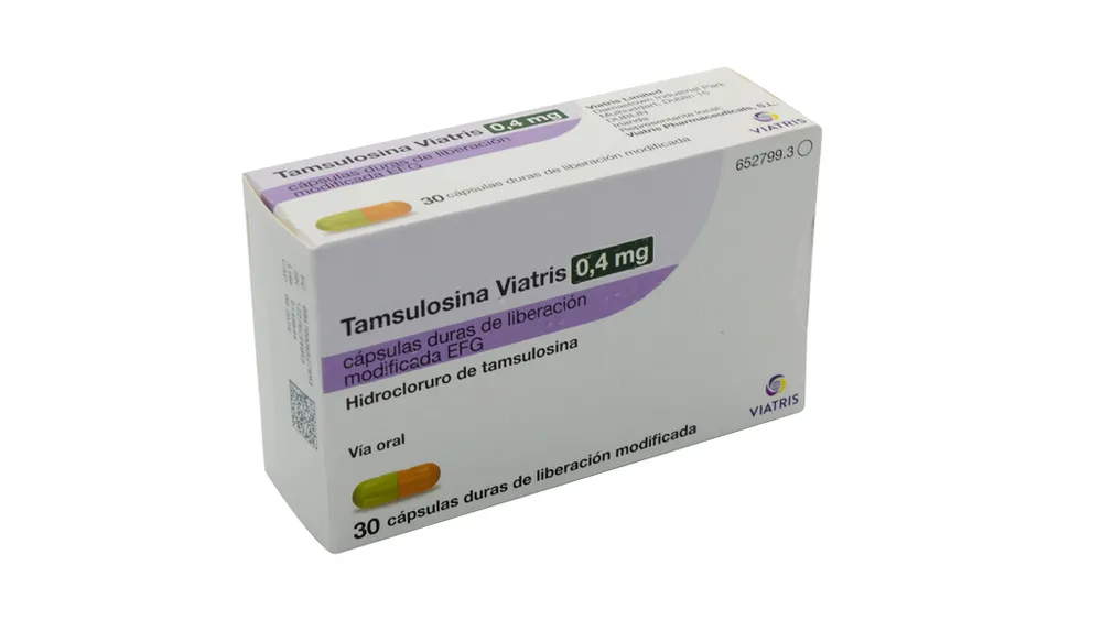 Tamsulosin Viatris 0.4 mg modified-release hard capsules EFG capsules, hard modified-release