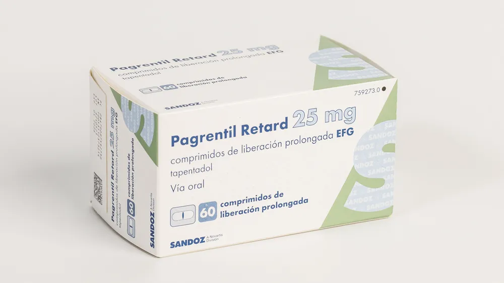 Tapentadol Sandoz 25 mg prolonged-release tablets EFG tablets, prolonged-release