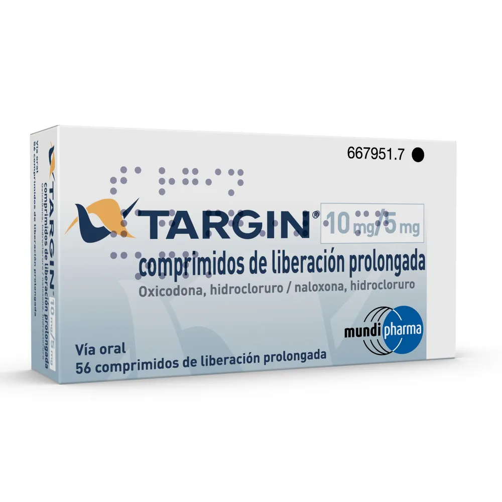 Targin 10 mg/5 mg prolonged-release tablets tablets, prolonged-release
