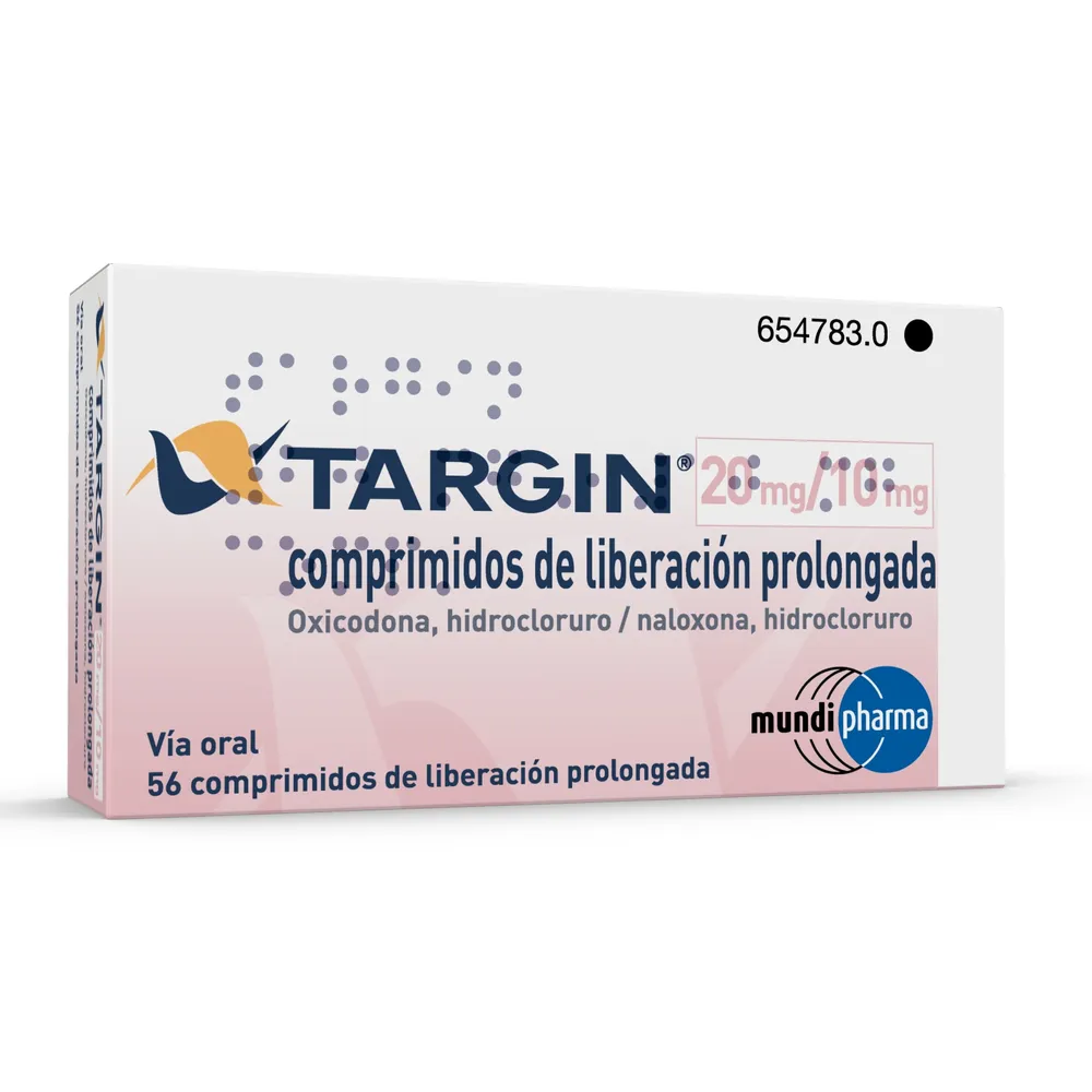Targin 20 mg/10 mg prolonged-release tablets tablets, prolonged-release