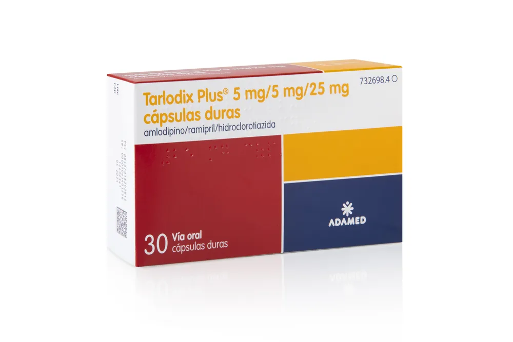 Tarlo Dix Plus 5 mg/5 mg/25 mg hard capsules capsules, hard