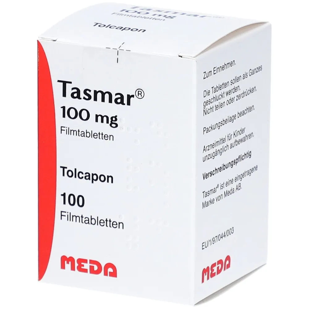 Tasmar 100 mg compresse rivestite con film compresse, rivestite con film
