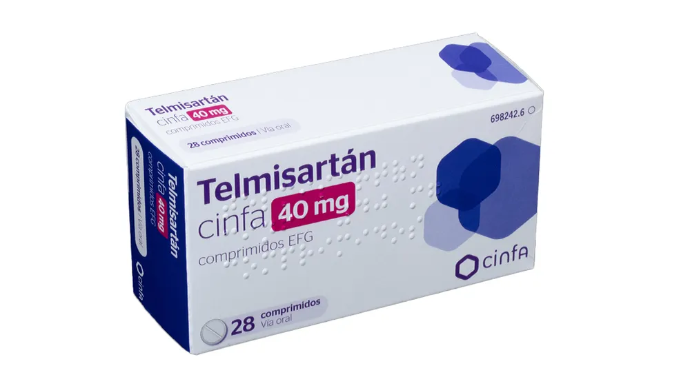 Telmisartano CinfA 40 mg compresse EFG compresse