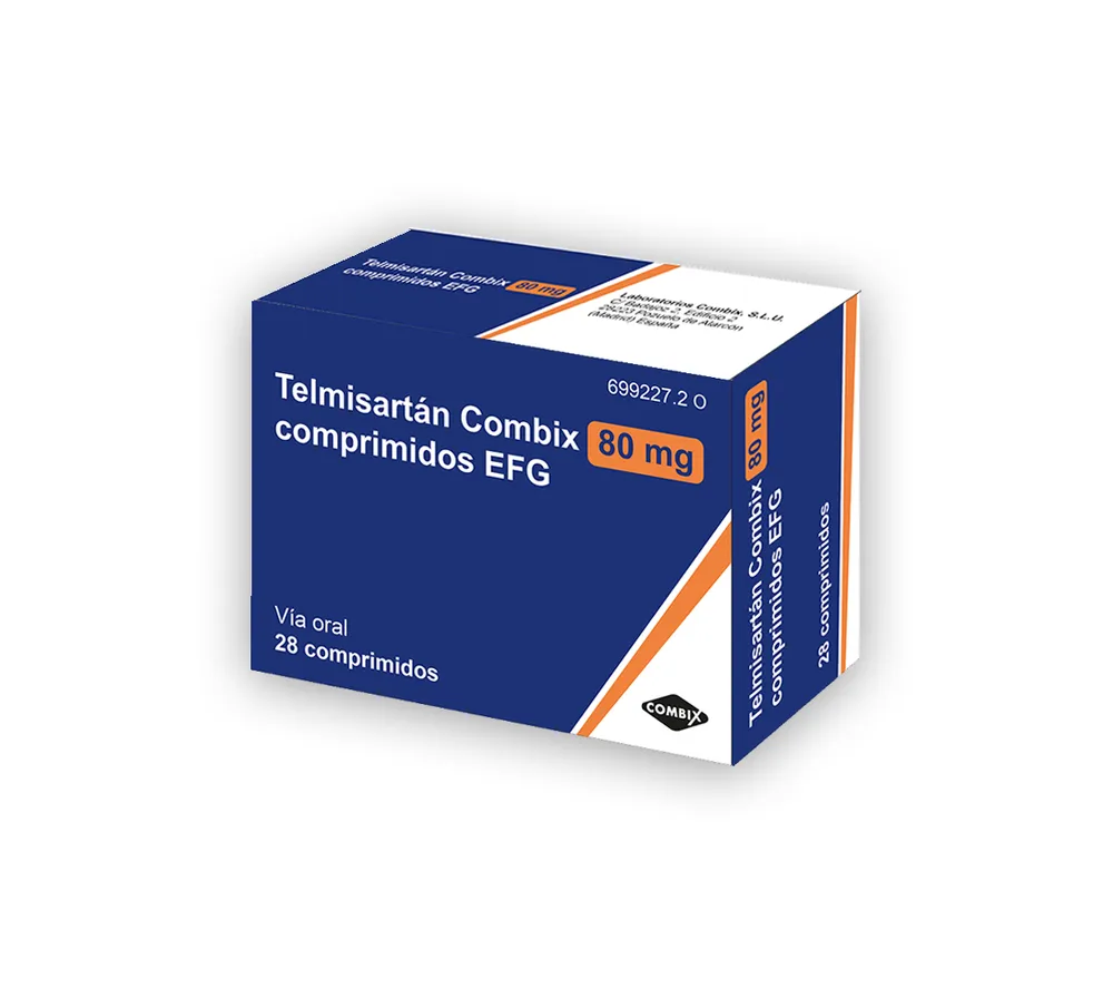 Телмисартан Комбикс 80 мг таблетки ЕФГ таблетки