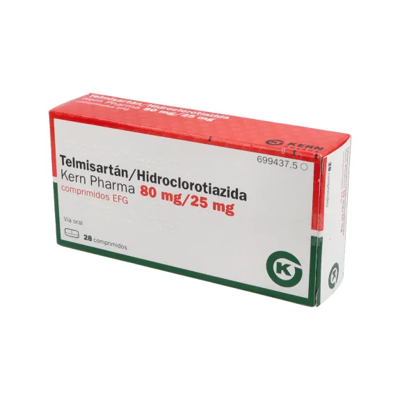 Telmisartan Kern Pharma 80 mg tablets EFG tablets