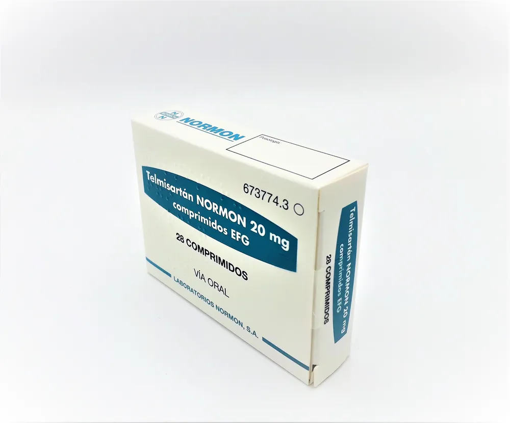 Telmisartan Normon 20 mg tablets EFG tablets