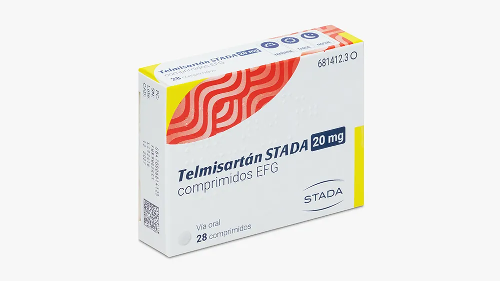 Telmisartan Stada 20 mg compresse EFG compresse