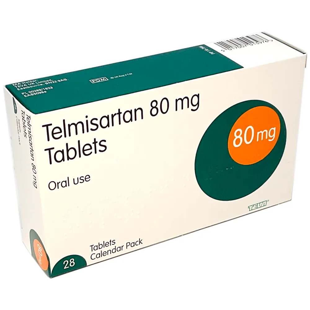 Telmisartan Teva-Ratiopharm 80 mg compresse EFG compresse