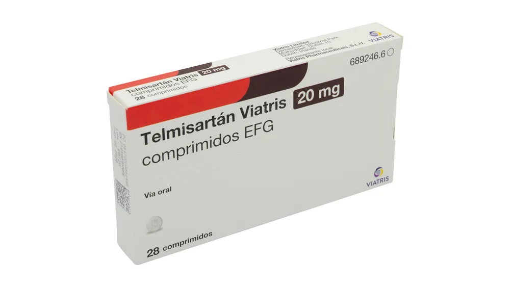 Telmisartan Viatris 20 mg tablets EFG tablets