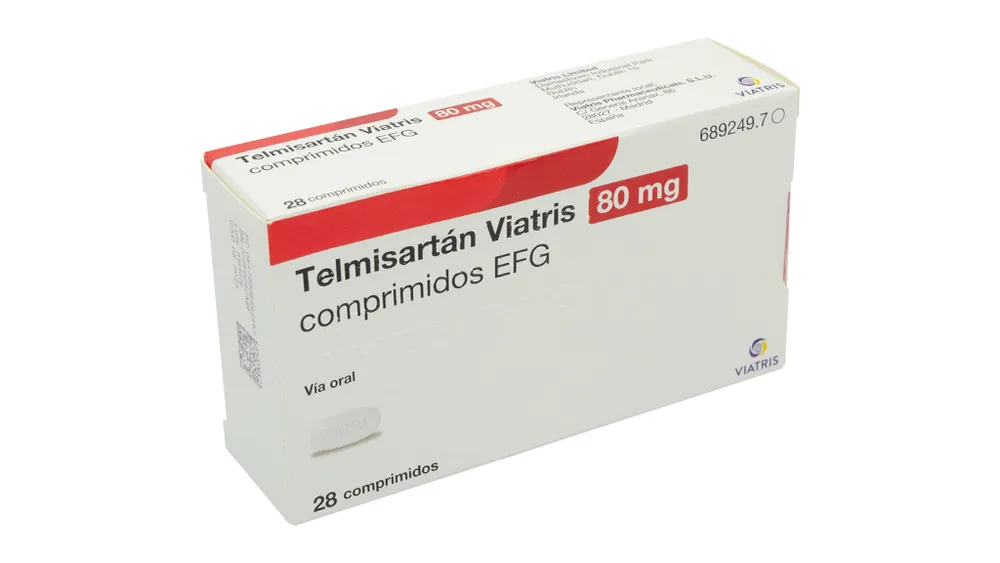 Telmisartan Viatris 80 mg tablets EFG tablets