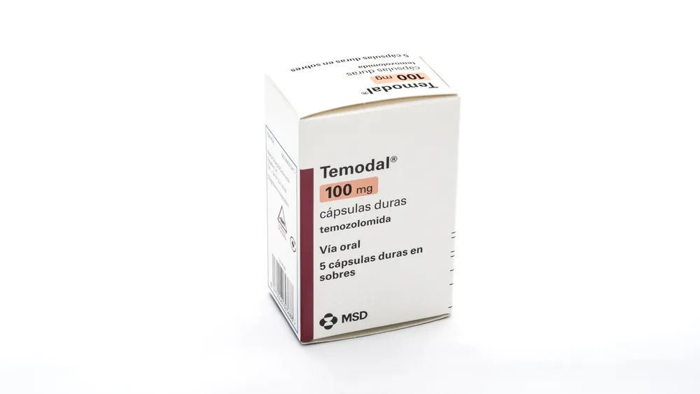 Temodal 100 mg capsule rigide capsule, rigide