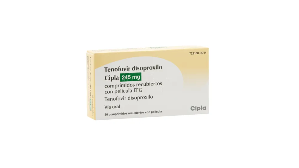 Tenofovir disoproxil Cipla 245 mg film-coated tablets EFG tablets, film-coated
