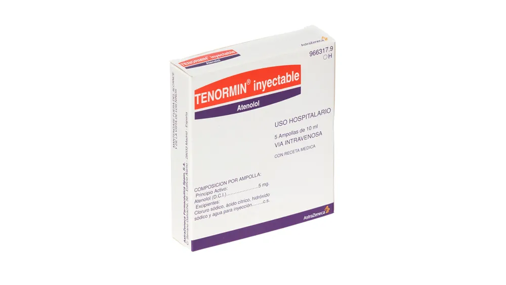 Tenormin 0,5 mg/ml soluzione iniettabile soluzione per iniezione