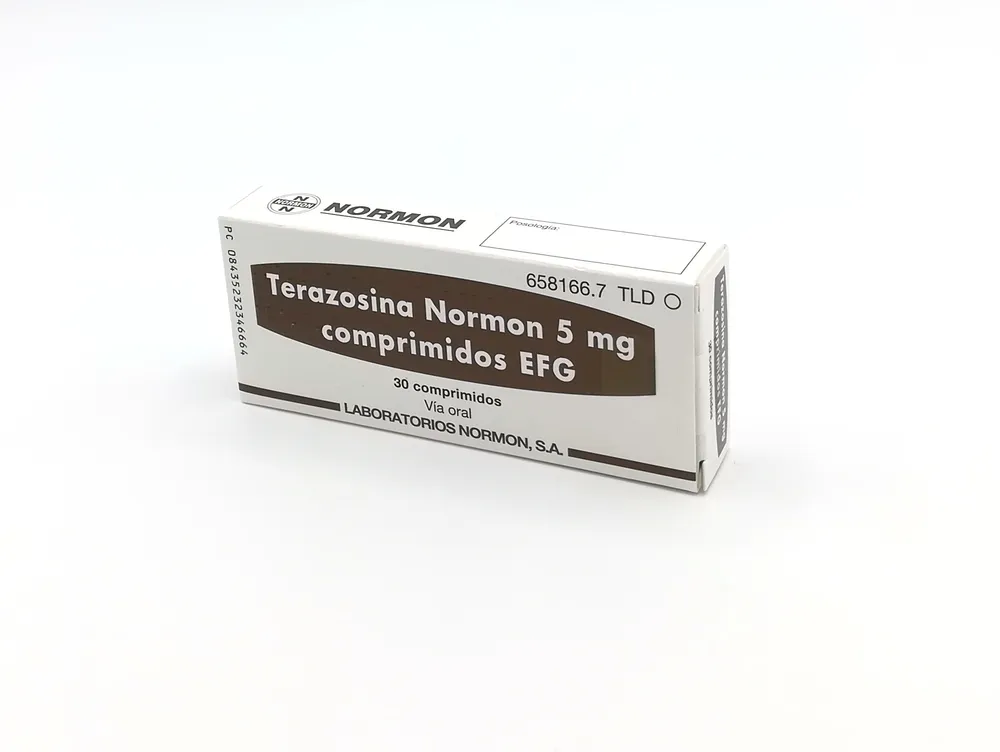 Terazosin Normon 5 mg tablets EFG tablets