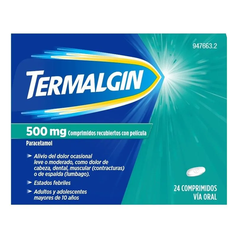 Termalgine 500 mg film-coated tablets tablets