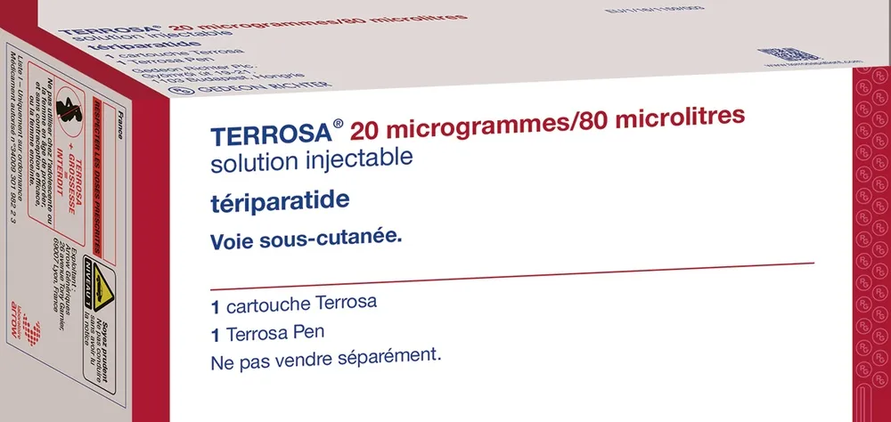Terrosa 20 micrograms/80 microliters solution for injection in pre-filled pen solution for injection