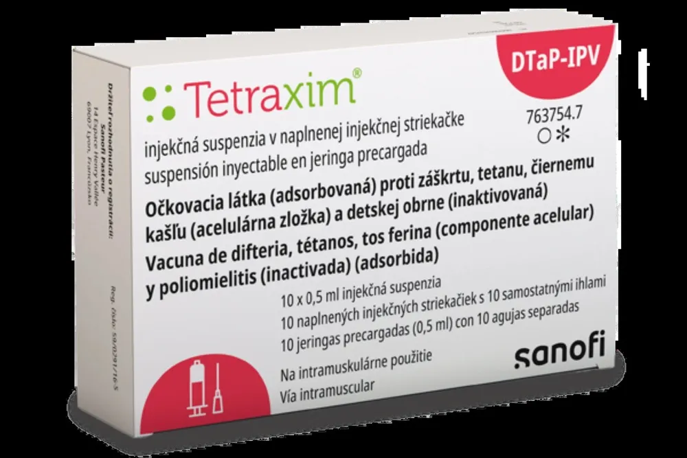 TetraXim injectable suspension in pre-filled syringe suspension for injection, in pre-filled syringe