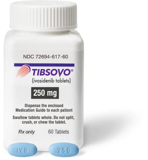 Tibsovo 250 mg film-coated tablets tablets, film-coated