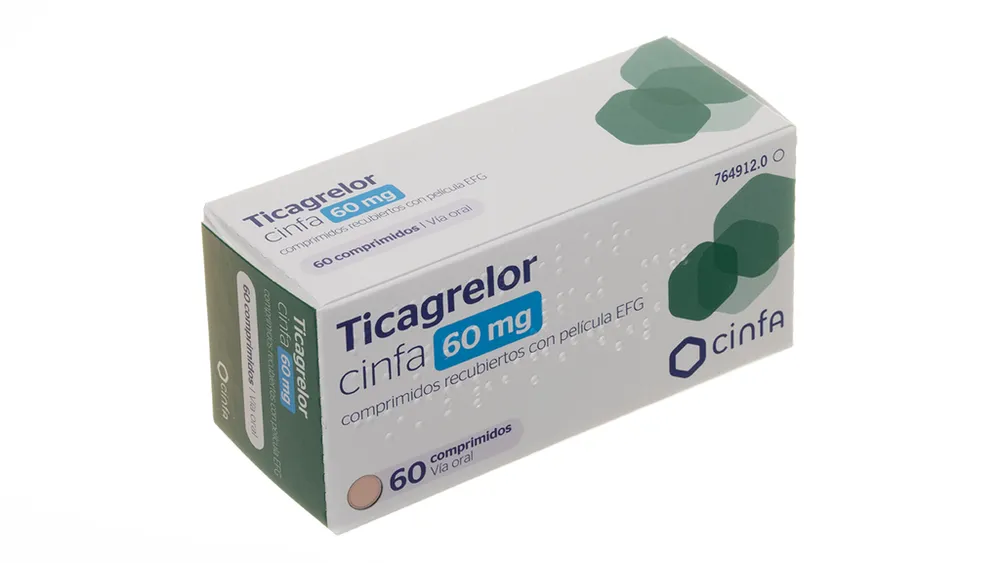 Ticagrelor Cinfa 60 mg film-coated tablets EFG tablets, film-coated
