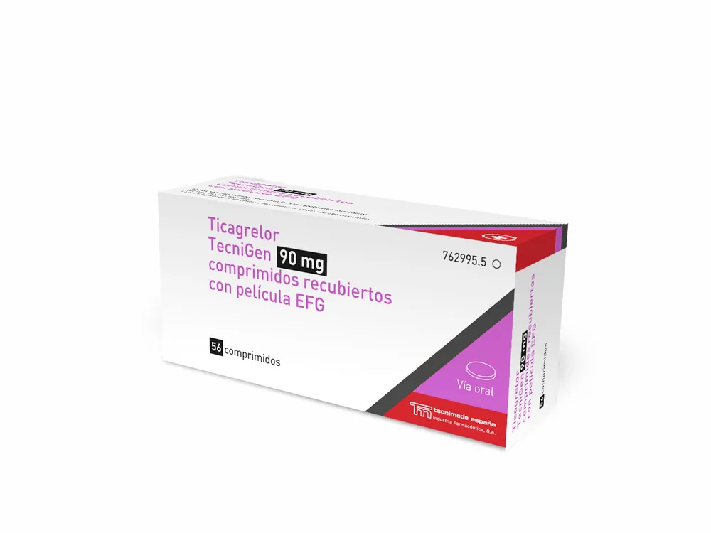 Ticagrelor Tecnigen 90 mg compresse rivestite con film EFG compresse, rivestite con film