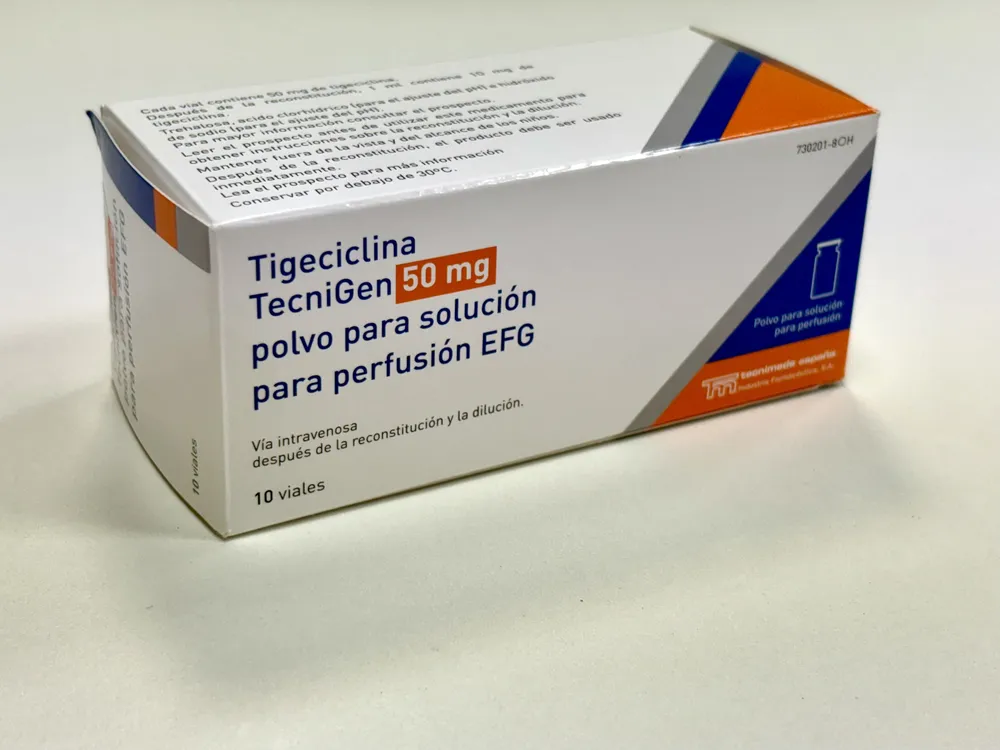 Tigecycline Tecnigen 50 mg powder for solution for infusion EFG powder for solution for infusion