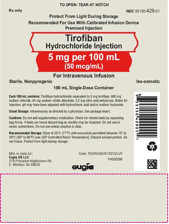 TIROFIBAN ALTAN 50 MICROGRAMOS/ML SOLUCION PARA PERFUSION EFG SOLUCIÓN PARA PERFUSIÓN