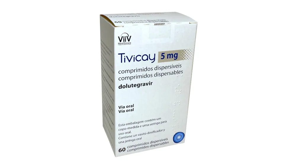 Tivicay 5 mg dispersible tablets tablets, dispersible