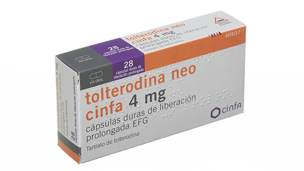 Tolterodina Neo Teva-Ratiopharm 4 mg capsule rigide a rilascio prolungato EFG capsula, rigida a rilascio prolungato