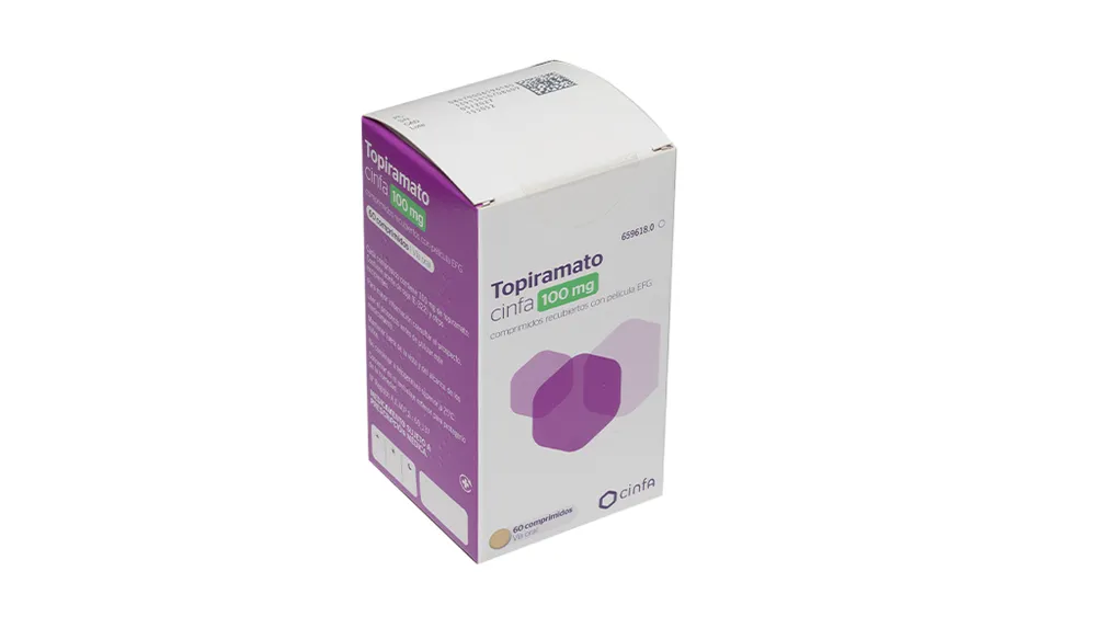 Topiramate Cinfa 100 mg film-coated tablets EFG tablets, film-coated