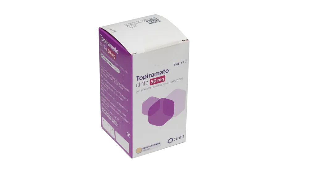 Topiramate Cinfa 50 mg film-coated tablets EFG tablets, film-coated