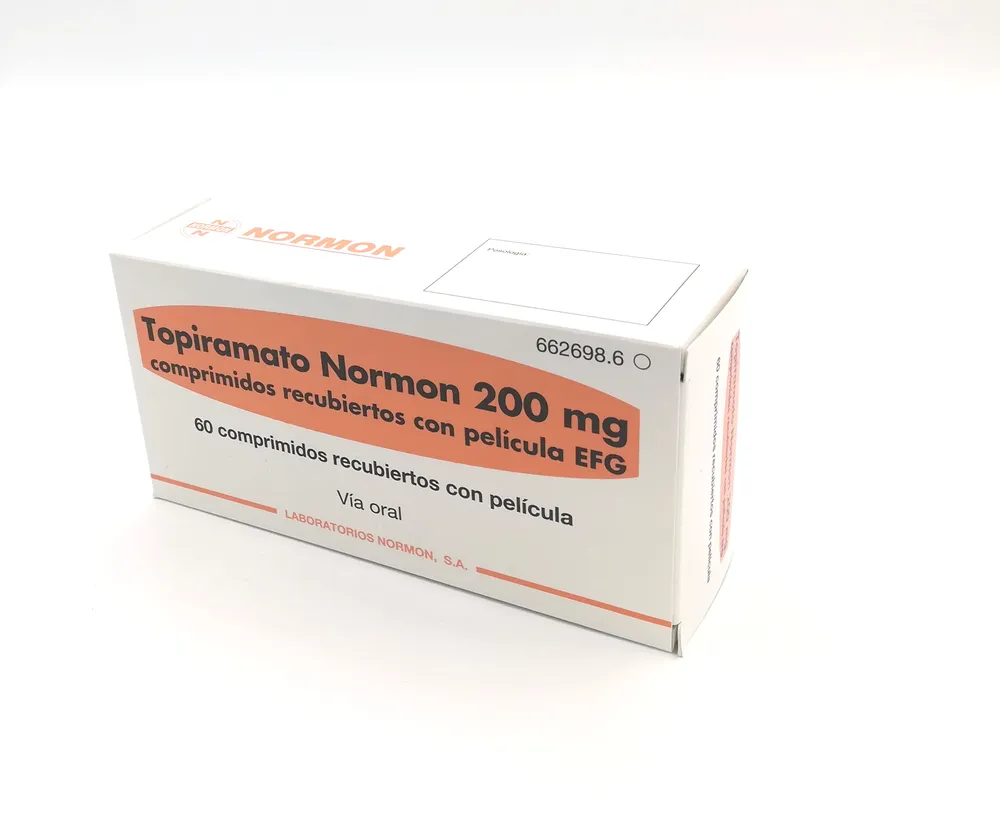 Topiramate Normon 200 mg film-coated tablets EFG tablets, film-coated