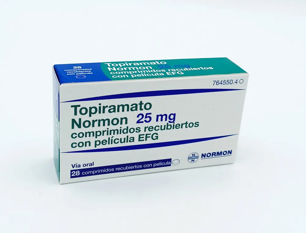 Topiramate Normon 25 mg film-coated tablets EFG tablets, film-coated