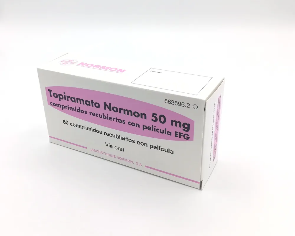 Topiramate Normon 50 mg film-coated tablets EFG tablets, film-coated